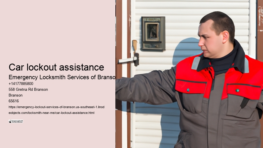 Car lockout assistance