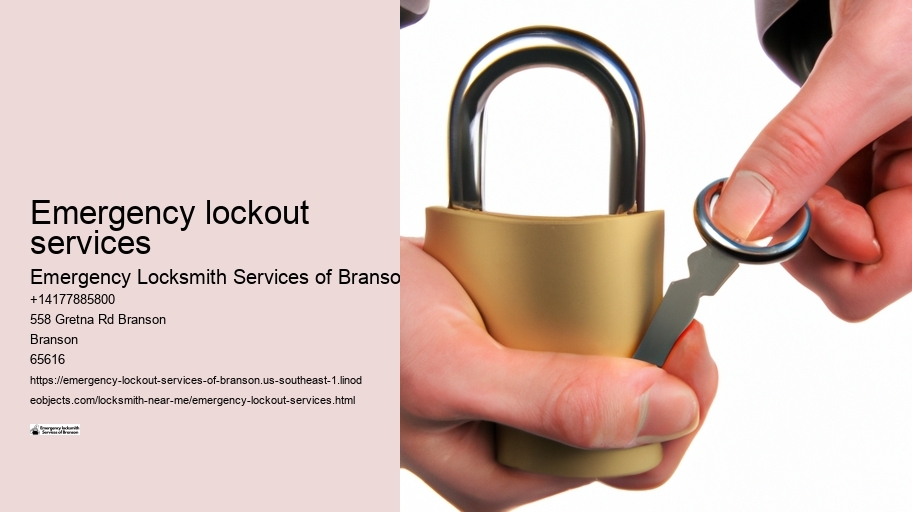 Emergency lockout services